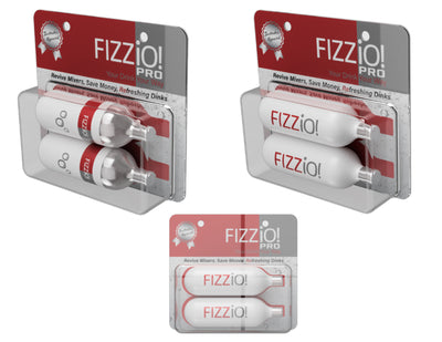 FIZZiO CO2 Two-Pack